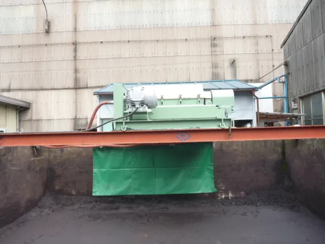 脱水機(遠心分離機)設置状況 MW-4 の写真