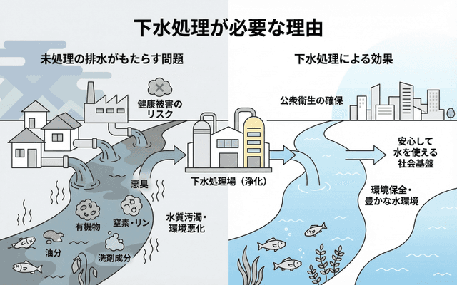 下水処理が必要な理由