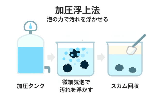 加圧浮上