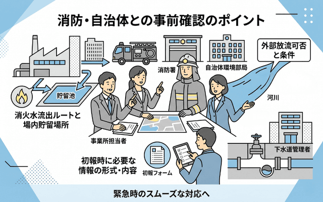消防・自治体との事前確認のポイント