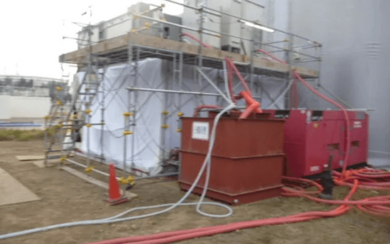 脱水機(遠心分離機)設置状況 HS-550MW の写真