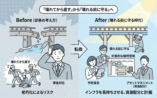 壊れる前に守る