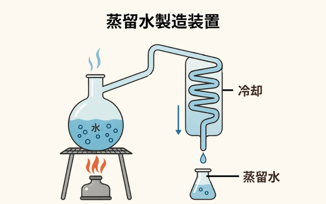 蒸留水製造装置