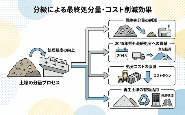 最終処分量・コスト削減への具体的な貢献