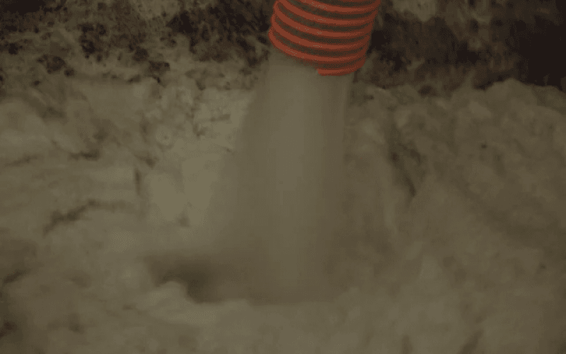 処理水(分離された水)の写真