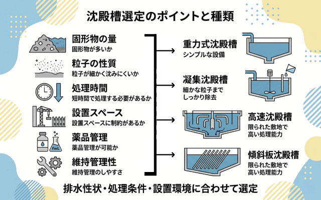 排水性状や設置スペースに応じた選び方