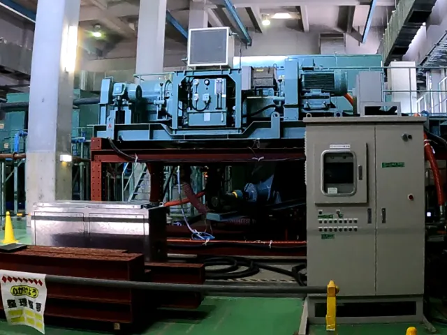 仮設水処理プラント設置状況① の写真